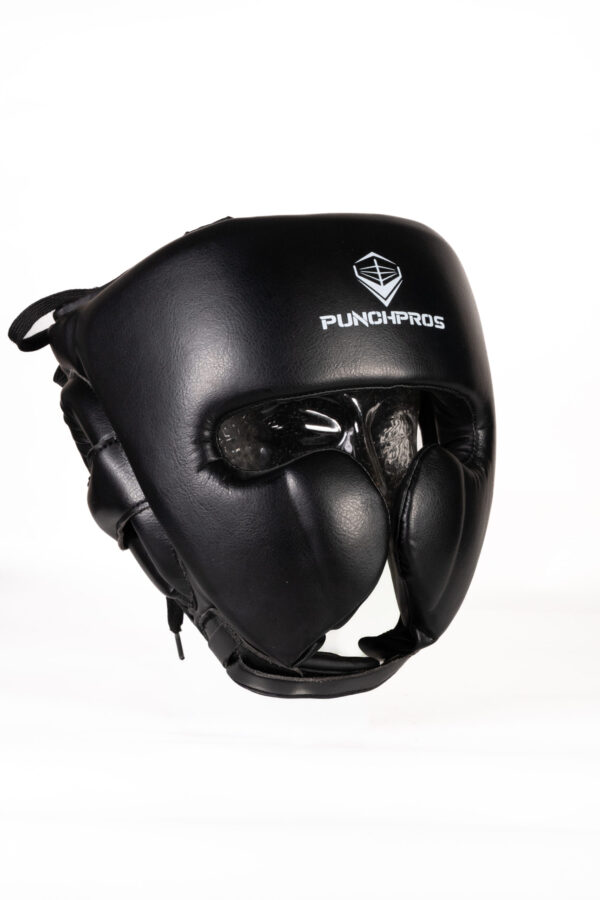 PunchPros Hoofdbeschermer (Cap) Zwart